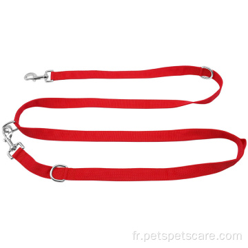 Pet Dog Leash Double Endred Leads Training Corde